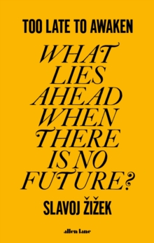 Image for Too late to awaken  : what lies ahead when there is no future?