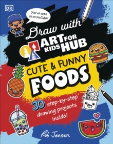 Image for Draw with Art for Kids Hub Cute and Funny Foods
