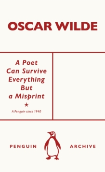 Image for A Poet Can Survive Everything But a Misprint
