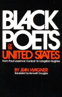 Image for Black Poets of the United States : From Paul Laurence Dunbar to Langston Hughes
