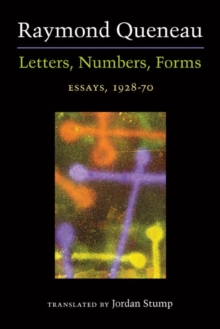 Image for Letters, Numbers, Forms : Essays, 1928-70