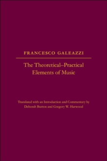 Image for Theoretical-practical elements of musicParts III and IV