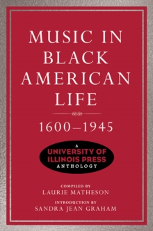 Image for Music in Black American Life, 1600-1945