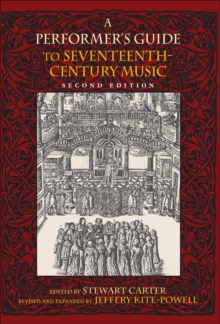 Image for A performer's guide to seventeenth-century music