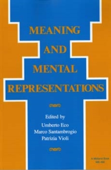Image for Meaning and Mental Representations
