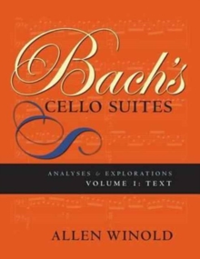 Image for Bach's Cello Suites Vol 1