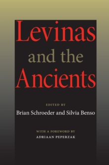 Levinas and the Ancients