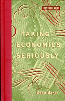 Image for Taking Economics Seriously