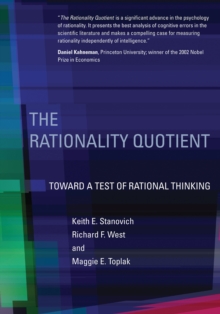 Image for The rationality quotient  : toward a test of rational thinking