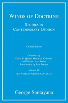 Image for Winds of Doctrine, critical edition, Volume 9