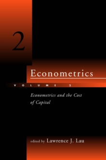 Image for Econometrics.: essays in honor of Dale W. Jorgenson. (Econometrics and the cost of capital)