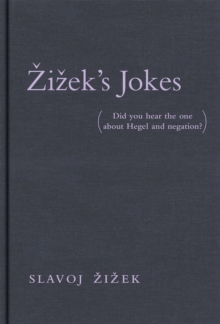 Image for Zizek's Jokes: (Did you hear the one about Hegel and negation?)