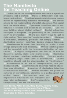 Image for The Manifesto for Teaching Online