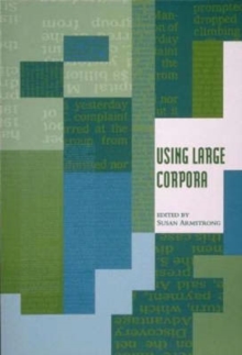 Image for Using Large Corpora