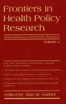 Image for Frontiers in Health Policy Research