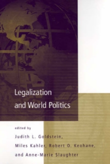Image for Legalization and World Politics : Special Issue of International Organization