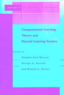 Image for Computational Learning Theory and Natural Learning Systems
