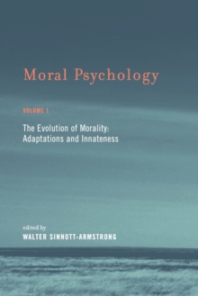 Image for Moral psychologyVol. 1: The evolution of morality