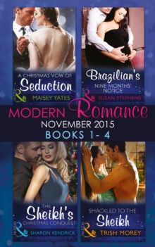 Image for Modern romanceBooks 1-4: November 2015