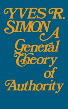 General Theory of Authority, A