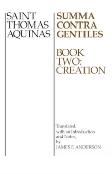Image for Summa Contra Gentiles : Book Two: Creation
