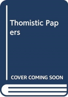Image for Thomistic Papers v. 1