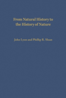 From Natural History to the History of Nature