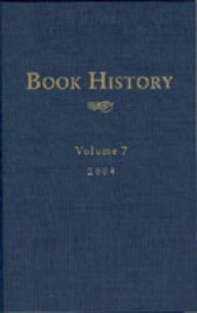 Book History, Vol. 7