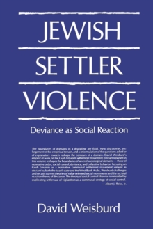 Image for Jewish Settler Violence