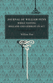 Image for Journal of William Penn
