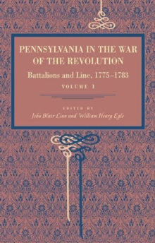 Pennsylvania in the War of the Revolution