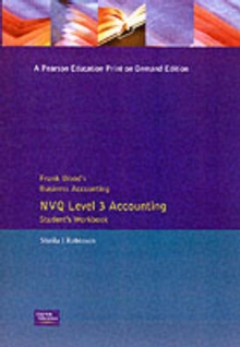 Image for Frank Wood's Business Accounting NVQ Level 3 Accounting Student's Workbook