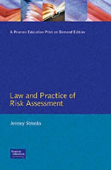 Image for Law And Practice Of Risk Assessment