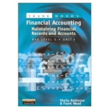 Image for Financial accounting  : maintaining financial records and accountsUnit 5, NVQ level 3, AAT, CAT