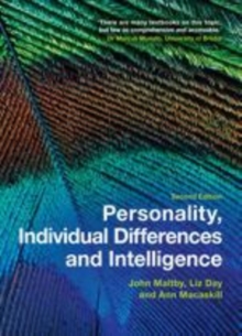 Image for Personality, individual differences, and intelligence