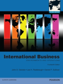 Image for International business  : environments and operations