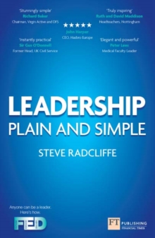 Image for Leadership: plain and simple