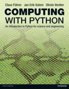 Image for Computing with Python : An introduction to Python for science and engineering