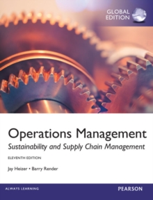 Image for Operations management  : sustainability and supply chain management