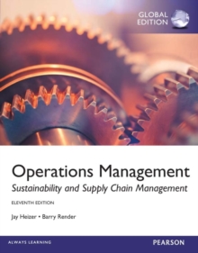 Image for Operations management: sustainability and supply chain management