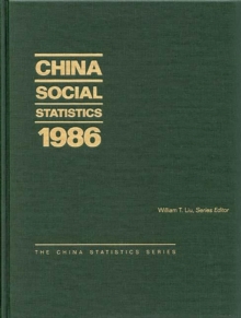 Image for China Social Statistics 1986