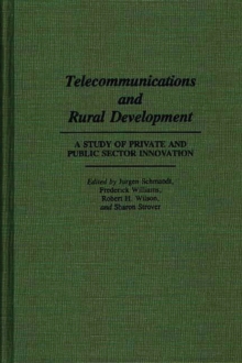 Image for Telecommunications and Rural Development