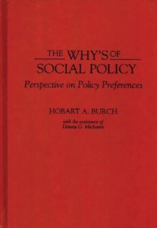 Image for The Why's of Social Policy