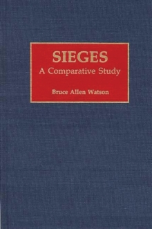 Image for Sieges : A Comparative Study