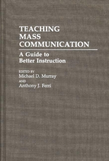Image for Teaching Mass Communication