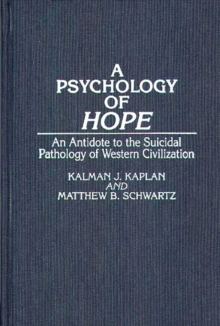 Image for A Psychology of Hope