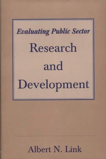 Image for Evaluating Public Sector Research and Development