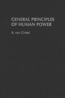 General Principles of Human Power