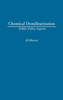 Image for Chemical demilitarization  : public policy aspects