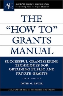 Image for The "How To" Grants Manual